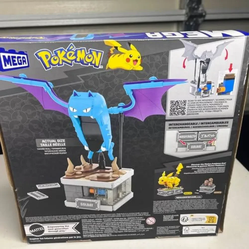 MEGA Pokémon Mini Motion Golbat Building Set